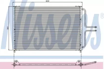 Конденсатор, кондиционер NISSENS купить