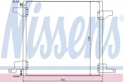 Конденсатор, кондиционер NISSENS купить