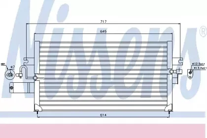 Конденсатор, кондиционер NISSENS купить
