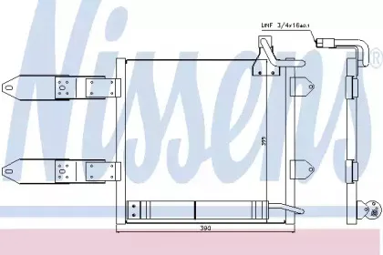 Конденсатор, кондиционер NISSENS купить