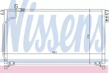 Конденсатор, кондиционер NISSENS купить