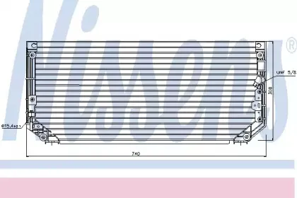 Конденсатор, кондиционер NISSENS купить