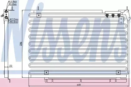 Конденсатор, кондиционер NISSENS купить