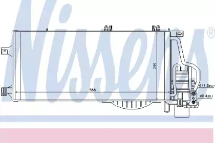 Конденсатор, кондиционер NISSENS купить