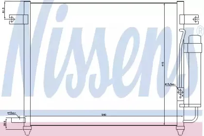 Конденсатор, кондиционер NISSENS купить