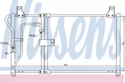 Конденсатор, кондиционер NISSENS купить
