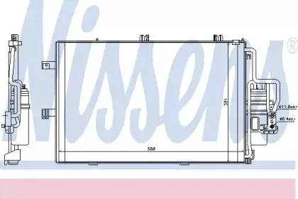 Конденсатор, кондиционер NISSENS купить