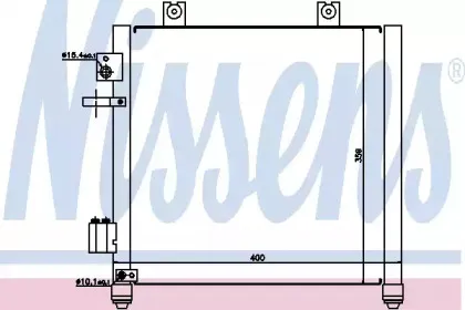 Конденсатор, кондиционер NISSENS купить