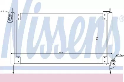 Конденсатор, кондиционер NISSENS купить