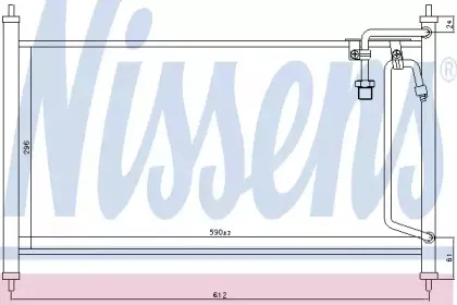 Конденсатор, кондиционер NISSENS купить