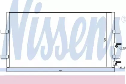 Конденсатор, кондиционер NISSENS купить