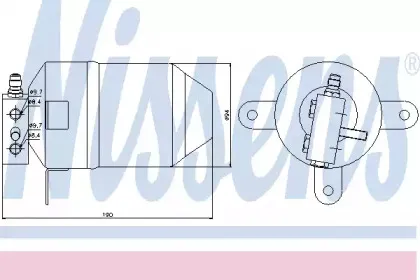 Осушувач кондиціонера NISSENS купить