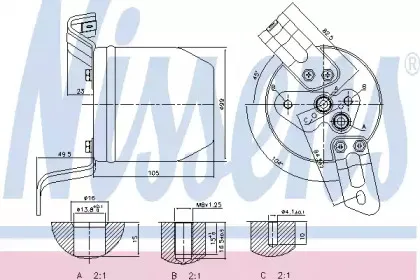 Осушитель, кондиционер NISSENS купить