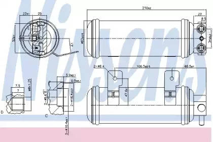 Осушитель, кондиционер NISSENS купить