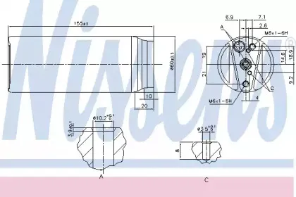 Осушувач кондиціонера NISSENS купить