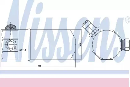 Осушувач кондиціонера NISSENS купить