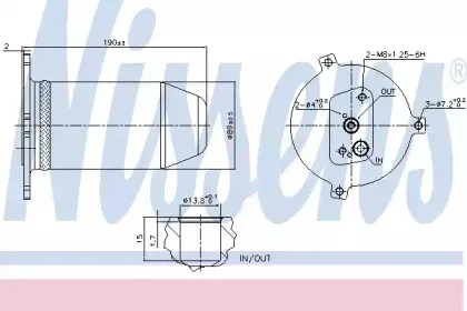 Осушитель, кондиционер NISSENS купить