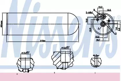 Осушувач кондиціонера NISSENS купить