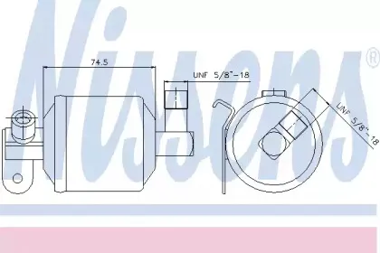 Осушитель, кондиционер NISSENS купить