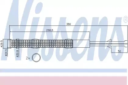 Осушувач кондиціонера NISSENS купить