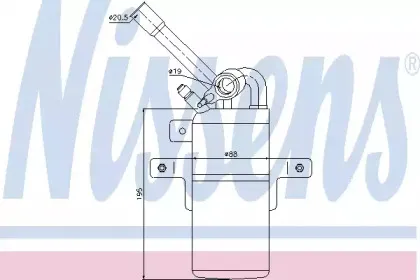 Осушувач кондиціонера NISSENS купить