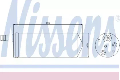 Осушувач кондиціонера NISSENS купить