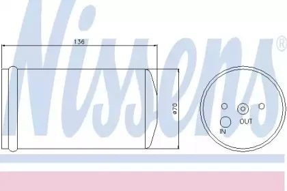 Осушитель, кондиционер NISSENS купить