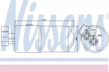 Осушувач кондиціонера NISSENS купить