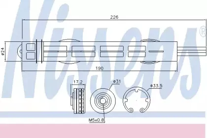 Осушувач кондиціонера NISSENS купить