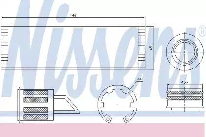 Осушитель, кондиционер NISSENS купить
