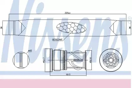 Осушитель, кондиционер NISSENS купить