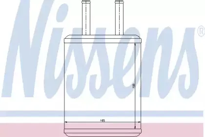 Радіатор пічки NISSENS купить