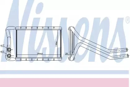 Радіатор пічки NISSENS купить