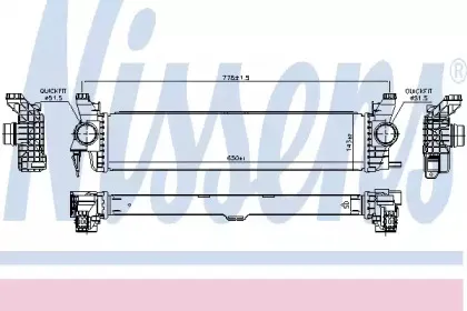 Интеркулер NISSENS купить
