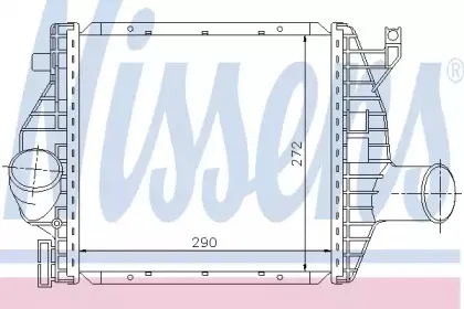 Радіатор наддуву NISSENS купить