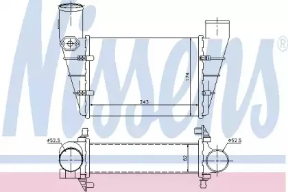 Радіатор наддуву NISSENS купить