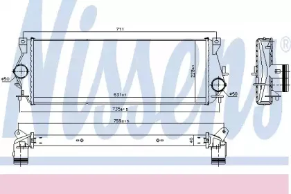 Интеркулер NISSENS купить