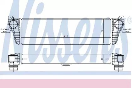 Радіатор наддуву NISSENS купить