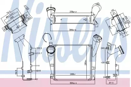 Интеркулер NISSENS купить