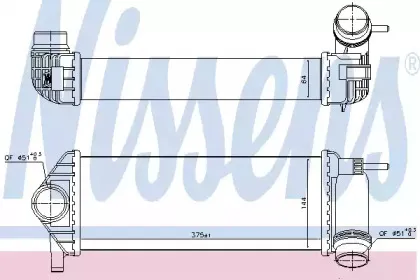 Радіатор наддуву NISSENS купить
