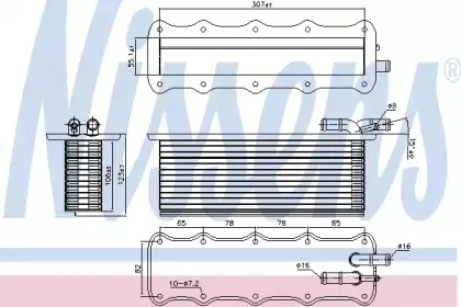 Радіатор наддуву NISSENS купить