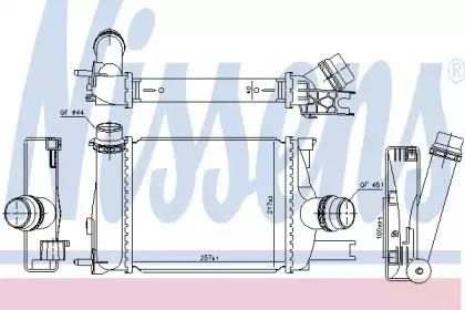 Интеркулер NISSENS купить