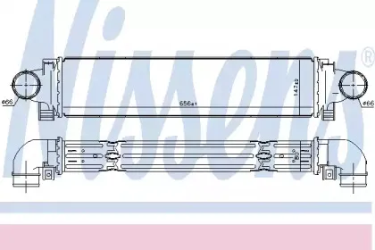 Радіатор наддуву NISSENS купить