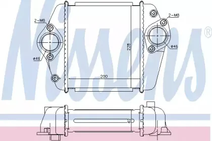 Радіатор наддуву NISSENS купить