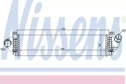 Радіатор наддуву NISSENS купить