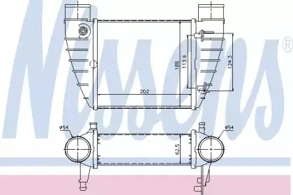 Интеркулер NISSENS купить