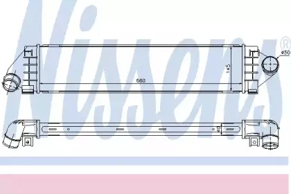 Радіатор наддуву NISSENS купить