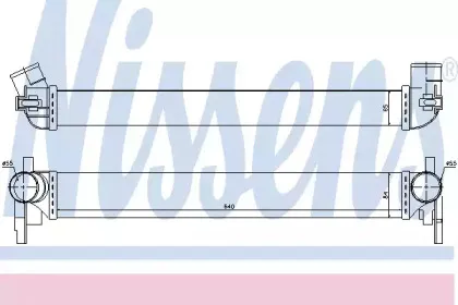 Радіатор наддуву NISSENS купить