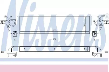 Радіатор наддуву NISSENS купить