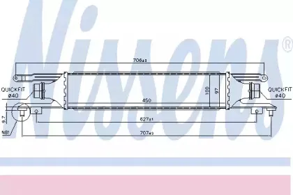 Интеркулер NISSENS купить